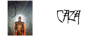 Déroulé du mug Les Cavernes d'acier de Philippe Caza