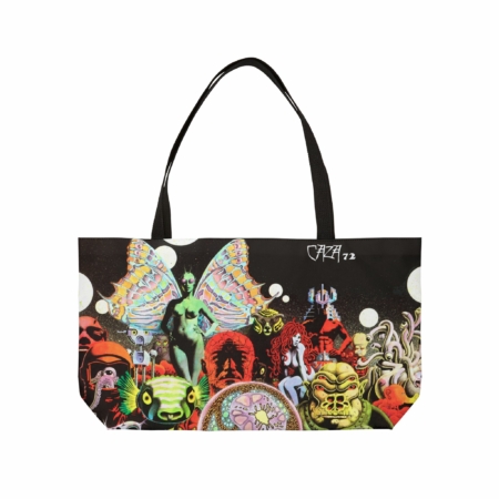 Sac fourre-tout (tote bag) La Cour des Mirages de Philippe Caza