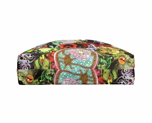 Caza Sac Cour Mirage Dessous Fond du sac fourre-tout (tote bag) La Cour des Mirages de Philippe Caza