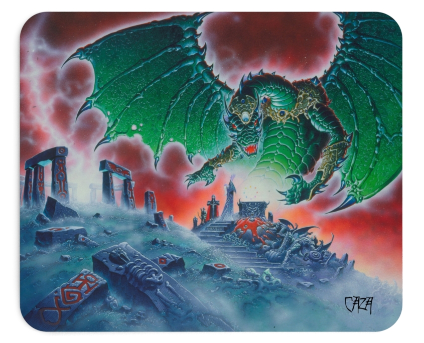 Tapis de souris Drakkhen par Philippe Caza