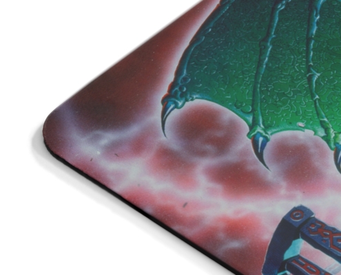 Tapis de souris Drakkhen par Philippe Caza vue rapprochée