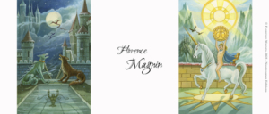 Déroulé du mug La Lune & Le Soleil de Florence Magnin