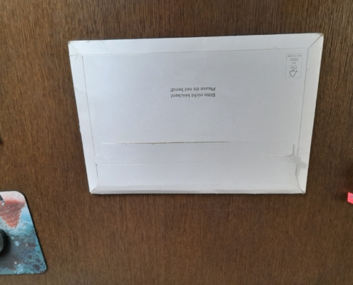 Emballage des calendriers de bureau (horizontal et 15x10 cm)