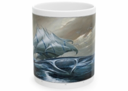 Graffet Mug Raie Face Devant du mug Vaisseau-Raie de Didier Graffet