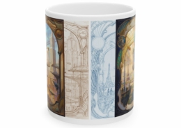 Graffet Mug Trocadéro Face Devant du mug Art Deco-Trocadéro de Didier Graffet