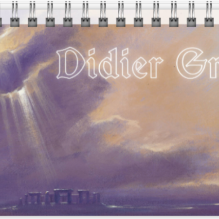 Couverture du calendrier de bureau 2026 de Didier Graffet