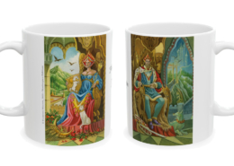 Magnin mug Impératrice et Empereur Les deux faces du mug Impérial de Florence Magnin