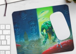 Tapis de souris Kult par Philippe Caza contexte