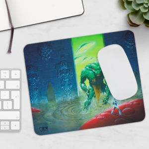 Tapis de souris Kult par Philippe Caza contexte