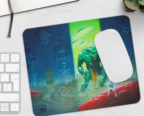 Tapis de souris Kult par Philippe Caza contexte