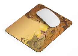 Tapis de souris Le paysage jaune par Philippe Caza contexte