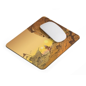 Tapis de souris Le paysage jaune par Philippe Caza contexte