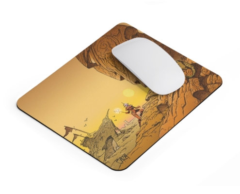 Tapis de souris Le paysage jaune par Philippe Caza contexte