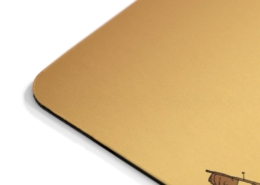 Tapis de souris Le paysage jaune par Philippe Caza vue rapprochée