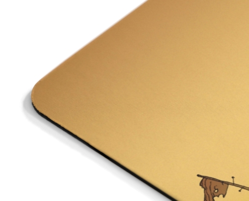 Tapis de souris Le paysage jaune par Philippe Caza vue rapprochée