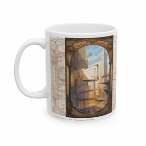 Côté gauche du mug Art Deco-Trocadéro de Didier Graffet