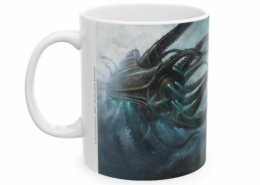 Graffet Mug Leviathan gauche Côté gauche du mug Jules Verne-Leviathan de Didier Graffet