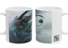 Graffet Mug Leviathan deux cotes Les deux faces du mug Le Léviathan de Didier Graffet