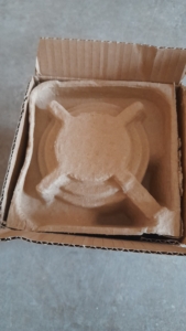 Calage de la partie supérieure du mug - vue rapprochée