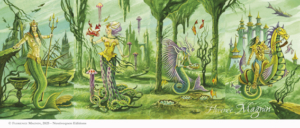 Déroulé du mug de la frise des Coupes de Florence Magnin