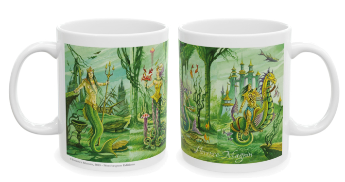 Les deux faces du mug Frise de Coupes de Florence Magnin