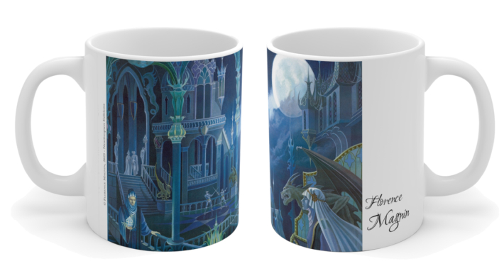 Les deux faces du mug Tir Na Noght de Florence Magnin