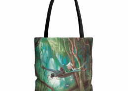 Magnin Sac La promenade 40x40 Sac fourre-tout (tote bag) La Promenade au format 40 x 40 cm de Florence Magnin