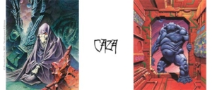 Déroulé du mug Tschai B de Philippe Caza