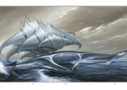 Vaisseau-Raie Manta Déroulé du mug La Raie manta de Didier Graffet